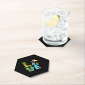 Zomergieterij | Liefde newfoundland Kartonnen Onderzetters (Insitu)