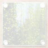 zomergordijn glazen onderzetter (Achterkant)