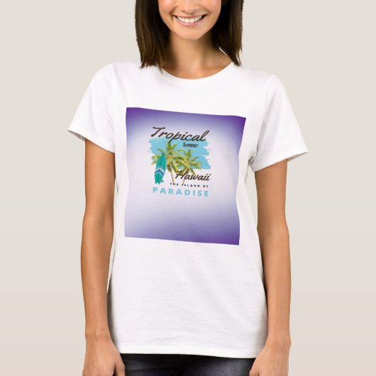 zomergradiëntkleuren t-shirt (Voorkant)