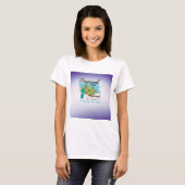zomergradiëntkleuren t-shirt (Voorkant volledig)