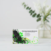 zomergras visitekaartje (Staand voorkant)