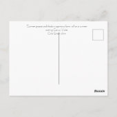 zomergrassen en schaduwen briefkaart (Achterkant)