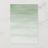 Zomergroen Tropisch Eucalyptus Hotel Informatiekaartje (Achterkant)