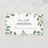 Zomergroen Tropische Eucalyptus Luierloof Informatiekaartje (Voorkant)