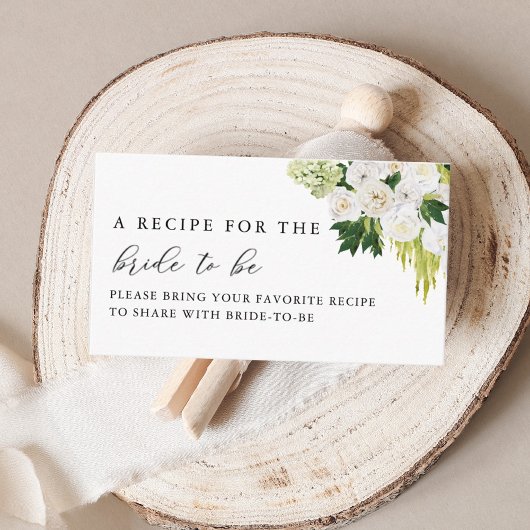 Zomergroen Vrijgezellenfeest Deel een recept Informatiekaartje