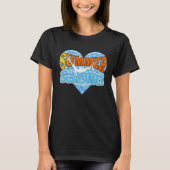Zomerhangmat bij het strand t-shirt (Voorkant)