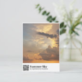 Zomerhemel Briefkaart (Staand voorkant)