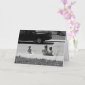 Zomerherinneringen Gevouwen Wenskaart Folie Wenskaart (Orchidee)