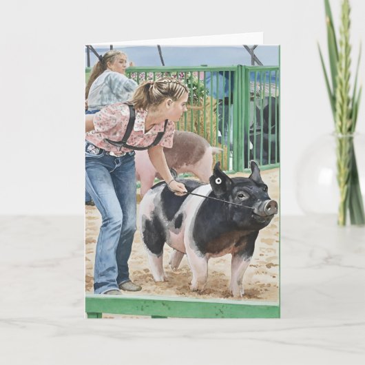 Zomerherinneringen - Klasse Markt Varkens Kaart (Voorkant)