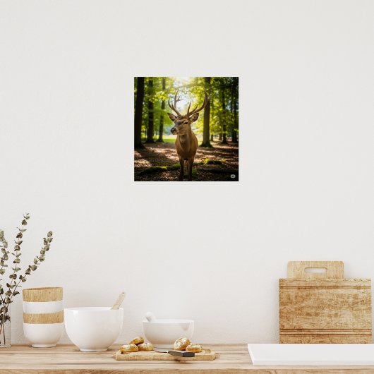 zomerhert poster (Keuken)