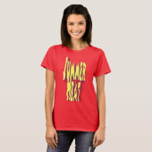 Zomerhitte Dames T-shirt (Voorkant volledig)