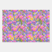 Zomerhuisje tuin inpakpapier vel (Voorkant 2)