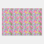 Zomerhuisje tuin inpakpapier vel (Voorkant)