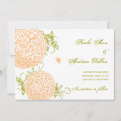 Zomerhuwelijksuitnodiging Kaart (Voorkant)