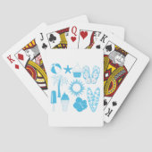 Zomericonen Pokerkaarten (Achterkant)