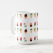 zomerijs koffiemok (Voorkant links)