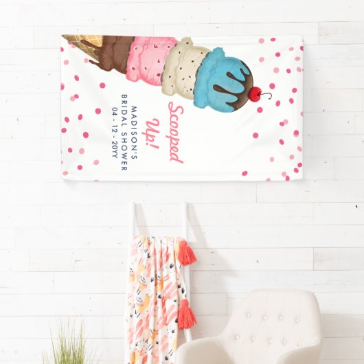 Zomerijs Lekker Weg Modern Bruidsmeisje Borrel Spandoek (Insitu)