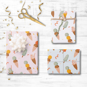 Zomerijsjesprint Inpakpapier Vel
