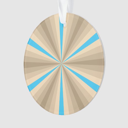 Zomerillusie Acryl Ornament (voorkant)