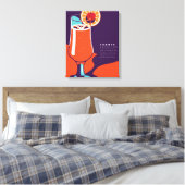 Zomerindeling Canvas Afdruk (Insitu (Slaapkamer))