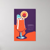 Zomerindeling Canvas Afdruk (Voorkant)