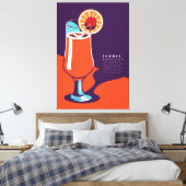 Zomerindeling Canvas Afdruk (Insitu (Slaapkamer))