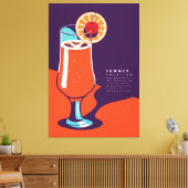 Zomerindeling Canvas Afdruk (Insitu (Woonkamer))