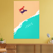 Zomerindeling Canvas Afdruk (Insitu (Woonkamer))