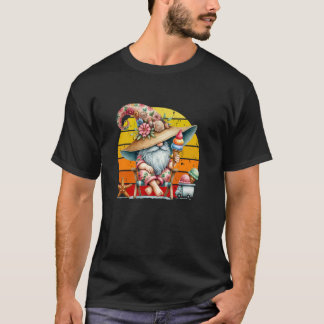 Zomerkabouters Vakantie Zonsondergang Familiereis T-shirt