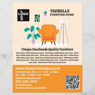 Zomerkamer - Meubelwinkel Verkoop Flyer