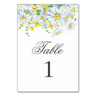 Zomerkamille. Lente tuin bloemen bruiloft Kaart