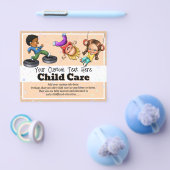 Zomerkamp Babysitting Dagopvang na schoolopvang Flyer (Enkel)