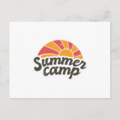 zomerkamp briefkaart (Voorkant)