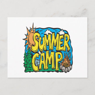 zomerkamp briefkaart