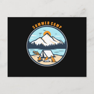 zomerkamp briefkaart