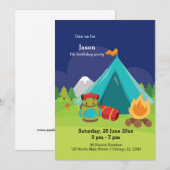 zomerkamp kaart (Voorkant / Achterkant)