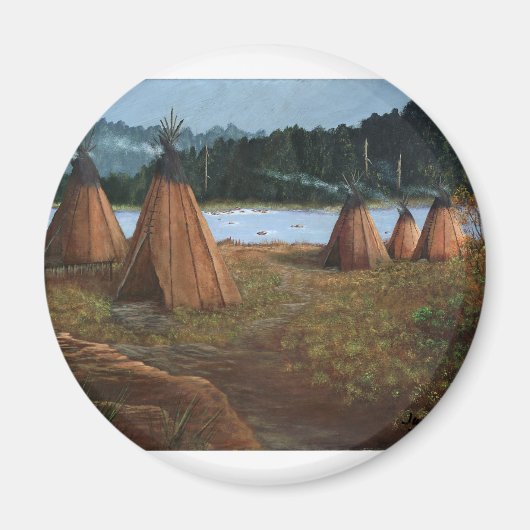 zomerkamp magneet (Voorkant)