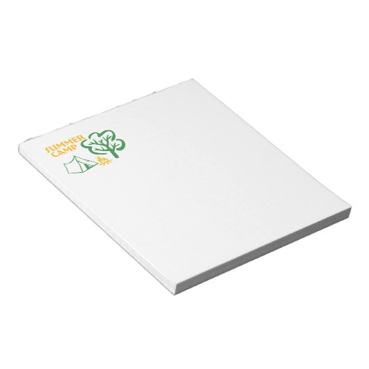 zomerkamp notitieblok (Schuin)