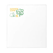 zomerkamp notitieblok (Voorkant)