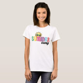 zomerkamp t-shirt (Voorkant volledig)