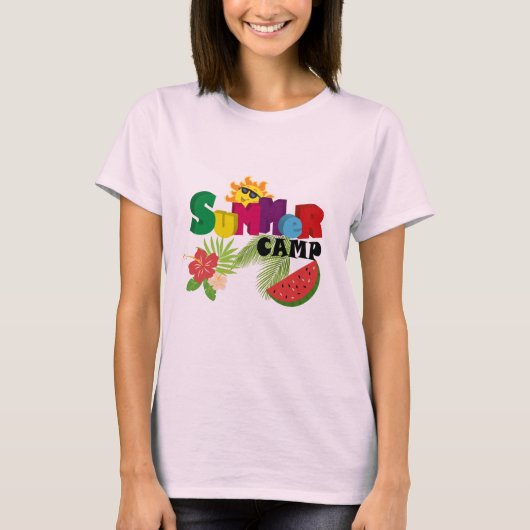 zomerkamp t-shirt (Voorkant)