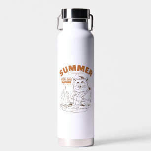Zomerkampvuur Ontdek Natuur - Cat Waterfles