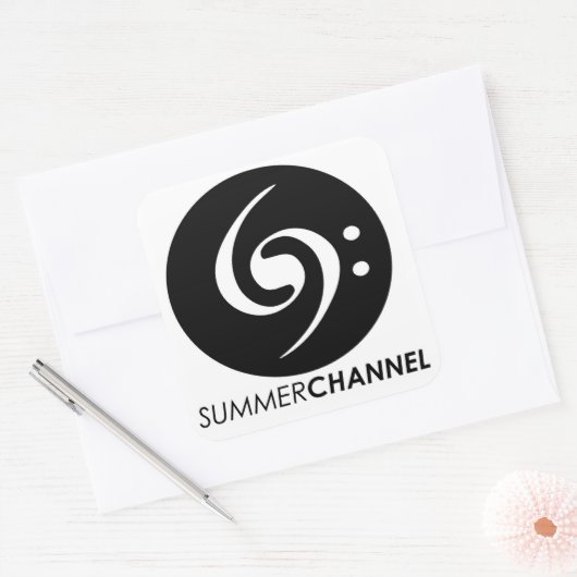 Zomerkanaal Stickers (Envelop)