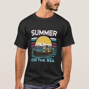 Zomerkanoën op het Zee T-shirt