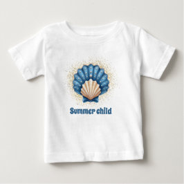 Zomerkind – Kinderen T-shirt met Seashell Design