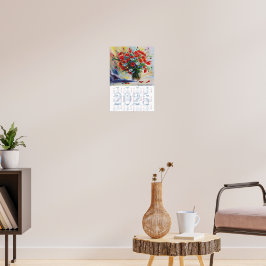 Zomerklaprozen. Fine Art Agenda 2025 Poster