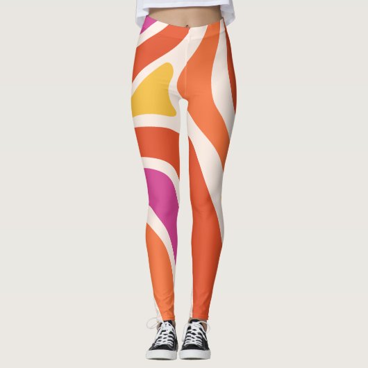 Zomerkleur Leggings (Voorkant)