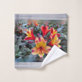 zomerkleuren bad handdoek (Wasdoekje)