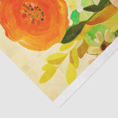 Zomerkleuren Bloemen Abstract Schilderen Decoupage Tissuepapier (Detail)