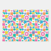 zomerkleuren inpakpapier vel (Voorkant)